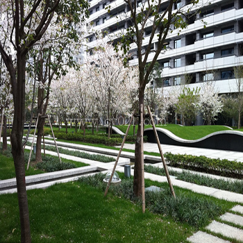 上海綠化景觀公司、上海庭院景觀工程、上海庭院景觀設計、上海小區綠化 .